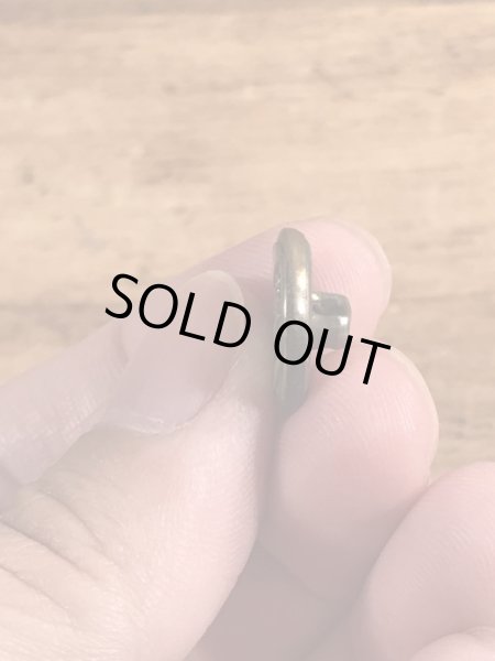 バーガーキングの金属製の70年代ビンテージボタン