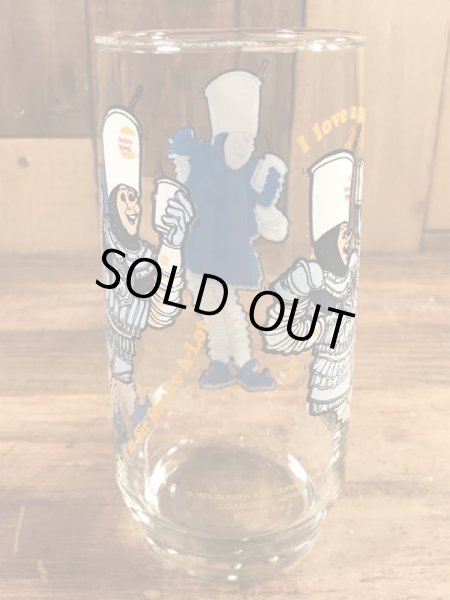 Burger Kingのシェイクアロットの70’sヴィンテージグラス