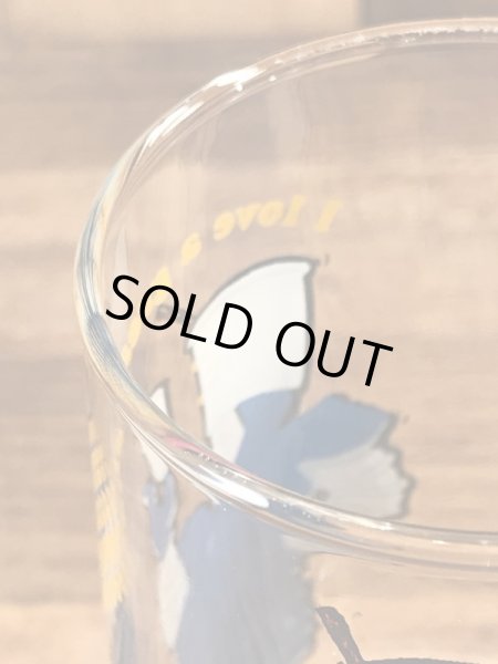 バーガーキングのShake A Lotの70年代ビンテージガラスコップ