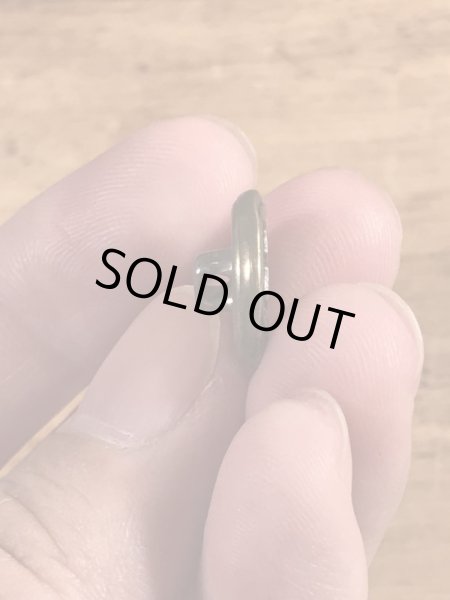 バーガーキングの金属製の70年代ビンテージボタン