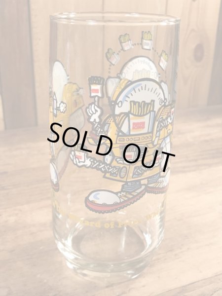 バーガーキングのWizard of Friesの70’sヴィンテージグラス