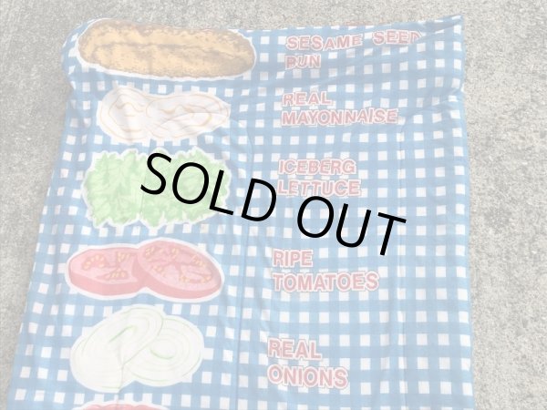 Burger Kingのワッパーの80’sヴィンテージスリーピングバッグ