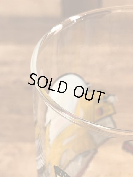 バーガーキングのノベルティの70年代ビンテージガラスコップ