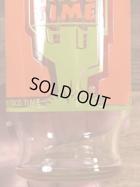 アメリカのファーストフード店“Taco Time”の70’sヴィンテージグラスタンブラー