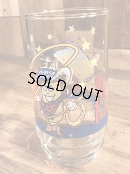 Hostess社のアドバタイジングキャラクター“Twinkie The Kid”の80’sヴィンテージグラス