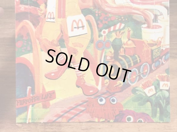 マクドナルドランドのRonaldの70’sヴィンテージミニパズル