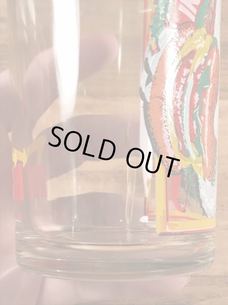 In-N-Out Burgerのサンタクロースの80’sヴィンテージグラス