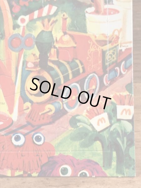 マクドナルドランドのRonaldの70’sヴィンテージミニパズル