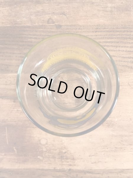 ショウビズピザのチャッキーチーズの80年代ビンテージガラスコップ