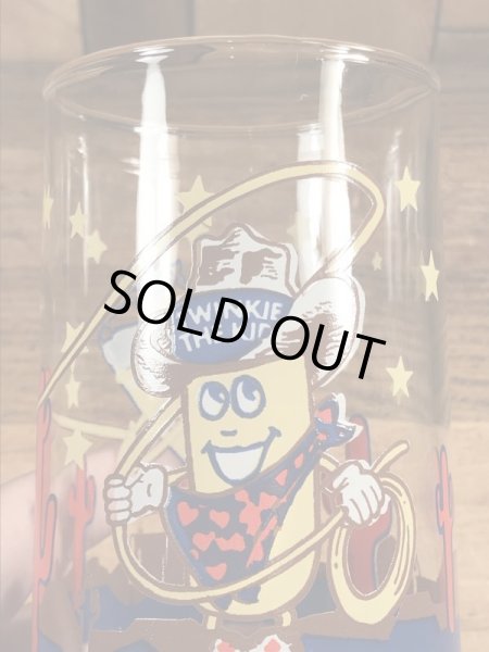 Hostess社の企業キャラクター“トゥインキーザキッド”の80年代ビンテージガラスコップ