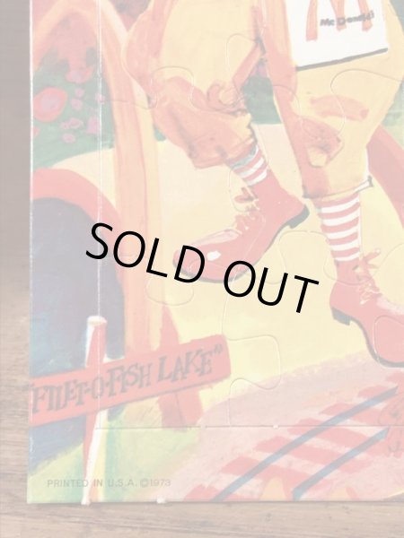 マクドナルドのロナルドの70年代ビンテージジグソーパズル