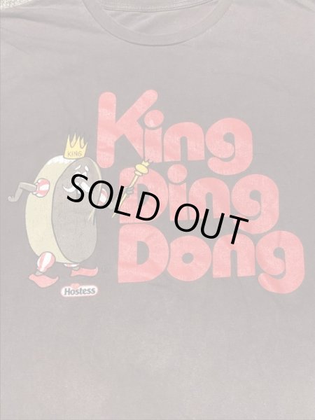 アメリカのチョコレートケーキのキャラクター“キングディンドン”の90年代ビンテージTシャツ