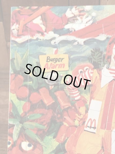 マクドナルドのロナルドの70年代ビンテージジグソーパズル