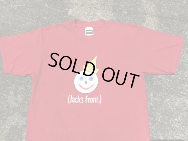 ファーストフードのJack in the Boxの90’sヴィンテージティーシャツ