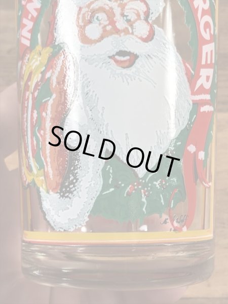 In-N-Out Burgerのサンタクロースの80’sヴィンテージグラス