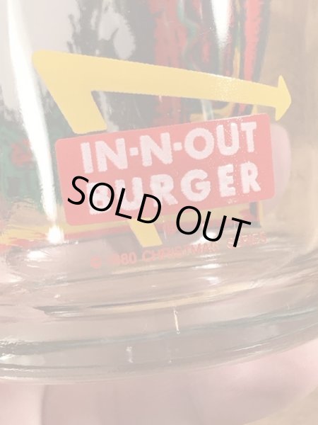 In-N-Out Burgerのサンタクロースの80’sヴィンテージグラス