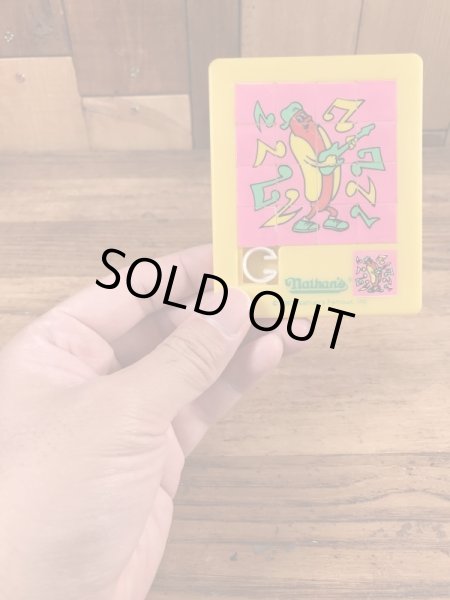 ネイサンズのホットドッグの90年代ビンテージパズル