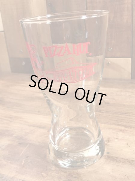 Pizza Hutのアドバタイジング物の70’sヴィンテージグラスタンブラー