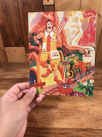 画像3: McDonaldland “Ronald” Mini Jigsaw Puzzle　ロナルド　ビンテージ　ジグソーパズル　マクドナルド　70年代