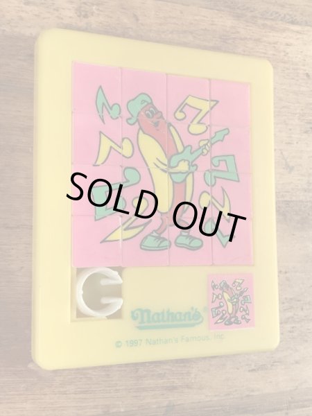 ネイサンズのホットドッグの90年代ビンテージパズル