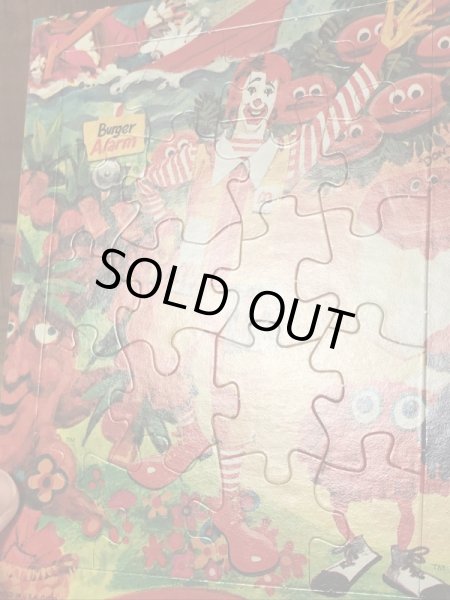 マクドナルドのロナルドの70年代ビンテージジグソーパズル