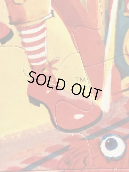 マクドナルドランドのRonaldの70’sヴィンテージミニパズル