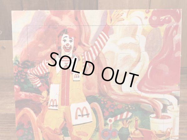 マクドナルドのロナルドの70年代ビンテージジグソーパズル