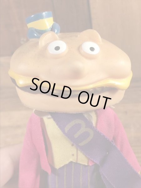 マクドナルドのメイヤーマックチーズの70年代ビンテージアクションフィギュア