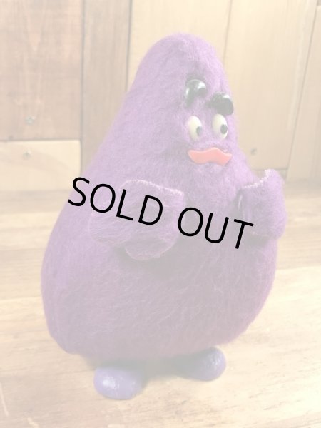 マクドナルドのグリマスの70年代ビンテージフィギュア