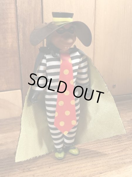 マクドナルドのハンバーグラーの70年代ビンテージフィギュア