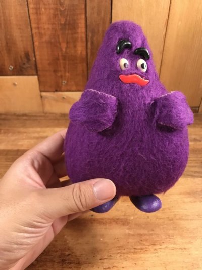 画像2: Remco McDonaldland “Grimace” Action Figure　グリマス　ビンテージ　フィギュア　マクドナルド　70年代