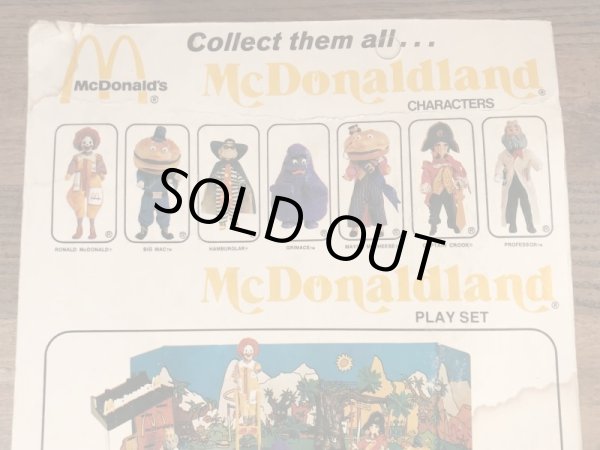 Remco社製のマクドナルドランド“キャプテンクロック”の70’sヴィンテージドール