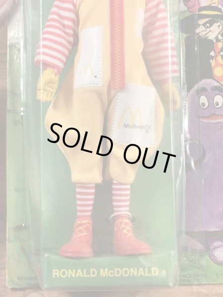 マクドナルドのロナルドの70年代ビンテージフィギュア