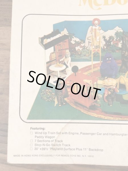 Remco社製のマクドナルドランド“キャプテンクロック”の70’sヴィンテージドール