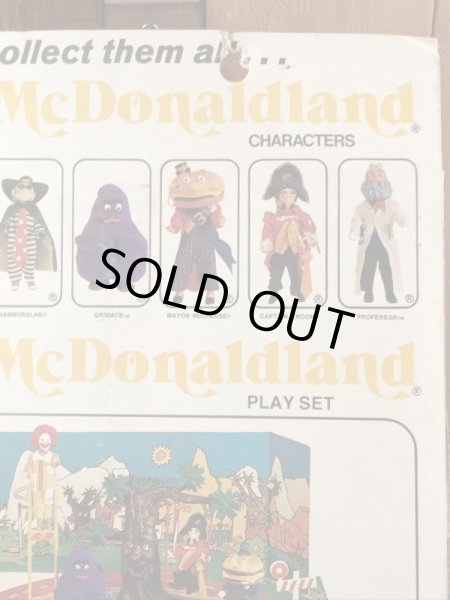 Remco社製のマクドナルドランド“ロナルド”の70’sヴィンテージドール