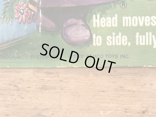 マクドナルドのキャプテンクロックの70年代ビンテージ箱入りフィギュア