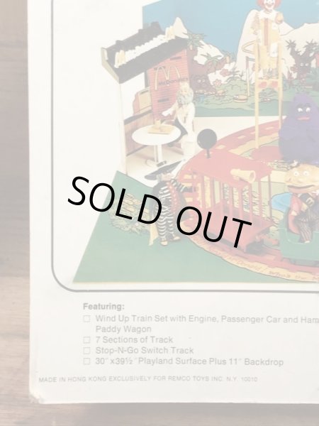 マクドナルドのロナルドの70年代ビンテージフィギュア