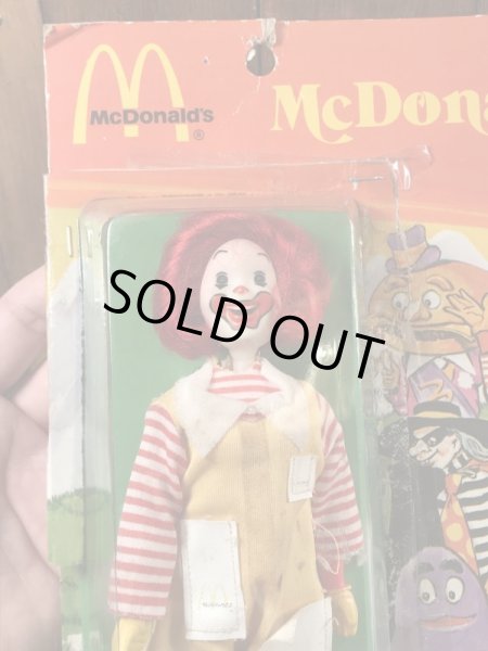 マクドナルドのロナルドの70年代ビンテージフィギュア