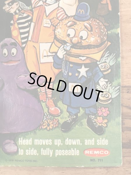 Remco社製のマクドナルドランド“キャプテンクロック”の70’sヴィンテージドール