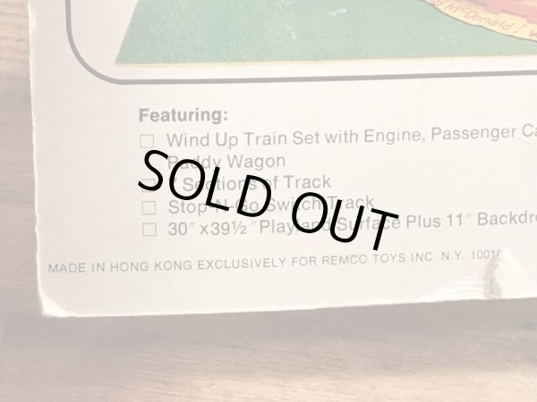 マクドナルドのロナルドの70年代ビンテージフィギュア