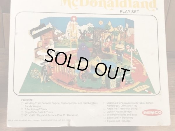 Remco社製のマクドナルドランド“ロナルド”の70’sヴィンテージドール