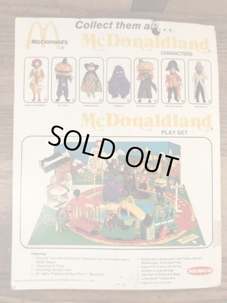 Remco社製のマクドナルドランド“ロナルド”の70’sヴィンテージドール