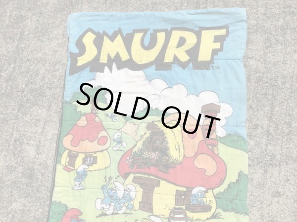 Wallace Berrie社製のスマーフの80’sヴィンテージスリーピングバッグ