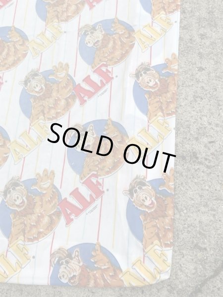 宇宙人のアルフの80年代ビンテージボックスシーツ