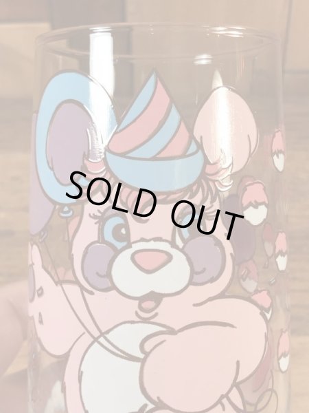 アンカーホッキング社製のポップルズの80年代ビンテージガラスコップ