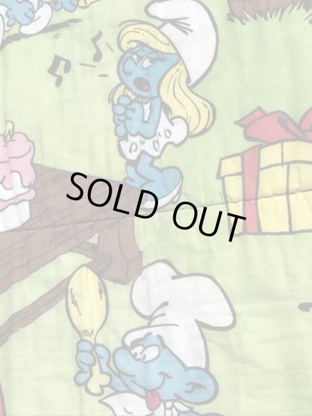 Wallace Berrie社製のスマーフの80年代ビンテージ寝袋