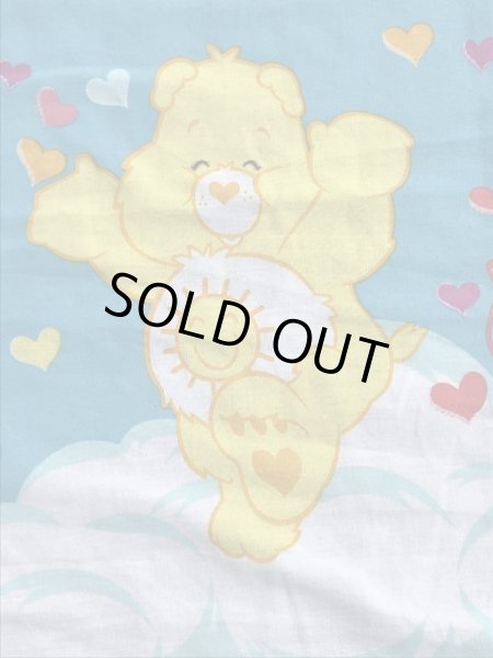 ケアベアのハートのヴィンテージツインフラットシーツ