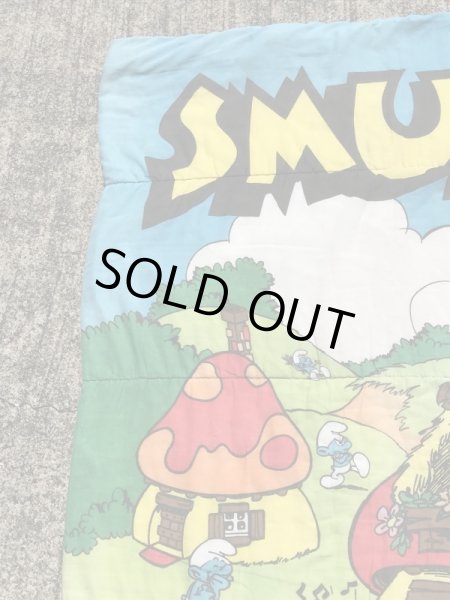 Wallace Berrie社製のスマーフの80’sヴィンテージスリーピングバッグ