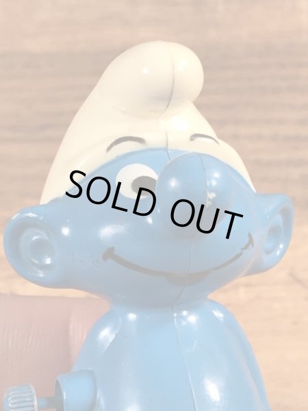 Wallace Berrie社製のスマーフの80年代ビンテージトコトコ人形