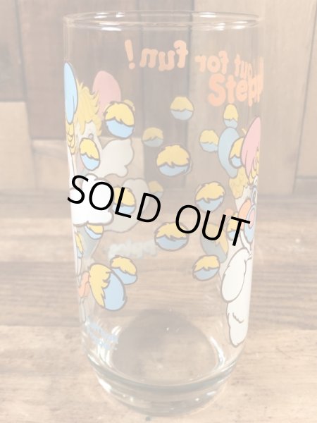 ポップルズの“Puffball Popple”の80’sヴィンテージグラスタンブラー